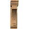 Ekena Millwork Imperial Traditional Rough Sawn Bracket w/ Offset Brace, Western Red Cedar, 6"W x 24"D x 24"H BKT0604X24X24IMP01RWR - alternate 4